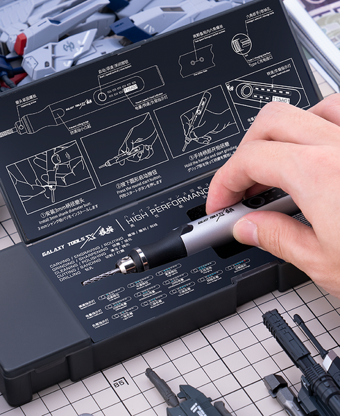 Акумуляторна ручна шліфувально-гравіювальна машина (бормашина) Galaxy Tools T15A01