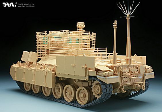 Збірна модель 1/35 Nagmachon "Doghouse" пізніх випусків, Tiger Model 4616