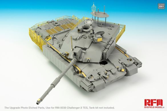 Фототравлення для британського ОБТ Challenger 2 TES в 1/35 (для RFM RM-5039), RFM RM-2001