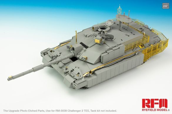 Фототравлення для британського ОБТ Challenger 2 TES в 1/35 (для RFM RM-5039), RFM RM-2001