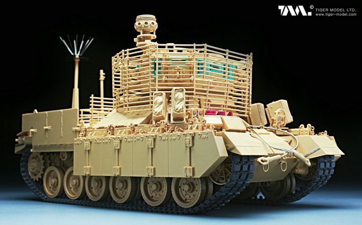 Збірна модель 1/35 Nagmachon "Doghouse" пізніх випусків, Tiger Model 4616