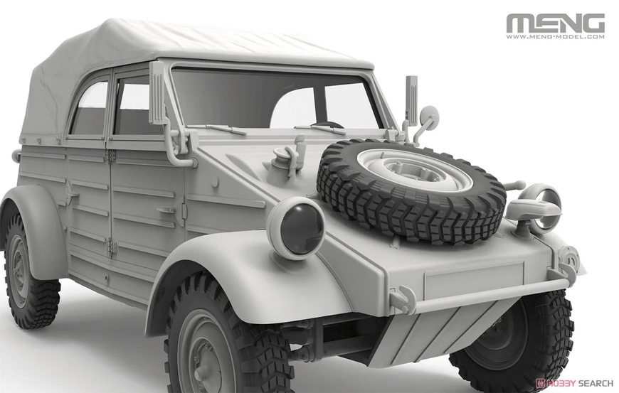 Збірна модель 1/35 Pkw.K1 K&uuml;belwagen Type 82 (Східний фронт), Meng VS-016