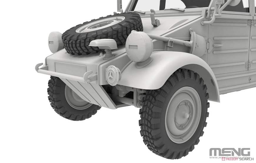 Збірна модель 1/35 Pkw.K1 K&uuml;belwagen Type 82 (Східний фронт), Meng VS-016