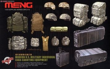 Набір сучасного американського піхотного екіпірування в 1/35, Meng SPS-015