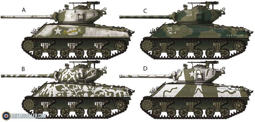 Збірна модель 1/35 M4A3(76)W Sherman, Meng TS-043