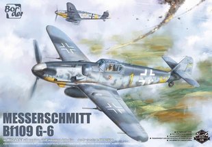 Збірна модель 1/35 Messerschmitt Bf.109 G-6 з WGr.21 з інтер'єром, Border Model BF-001