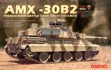 Збірна модель 1/35 AMX-30B2, Meng TS-013