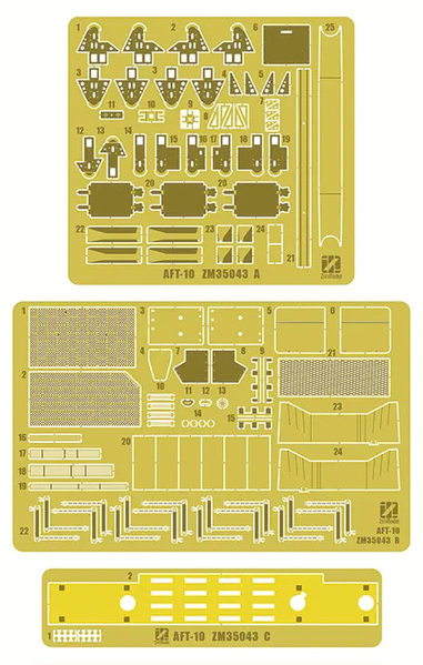 Збірна модель 1/35 AFT-10 китайський багатоцільовий ПТРК, Zimi Model ZM35043