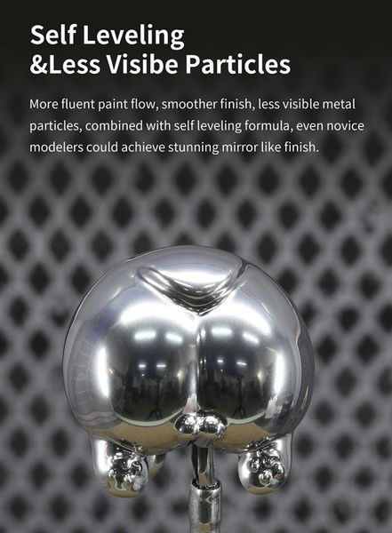 Фарба для хромового маркера (Chrome Silver) DSPIAE CR-10, 10 мл