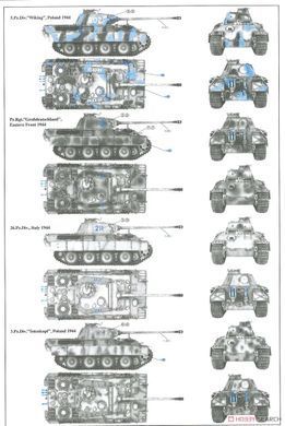Збірна модель 1/35 Panther Ausf.A пізніх випусків (Sd.Kfz.171), Dragon 6358