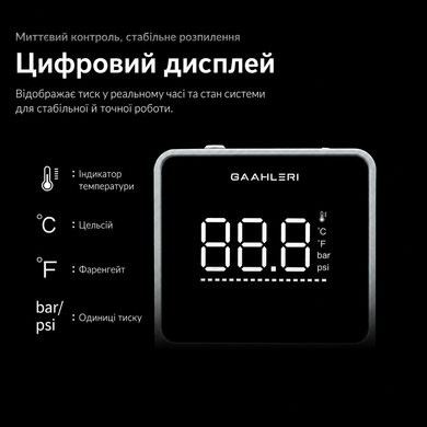 Gaahleri TurboX Mini компактний компресор для аерографа
