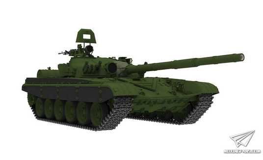 Збірна модель 1/35 Т-72M1 основний бойовий танк, з повним інтер