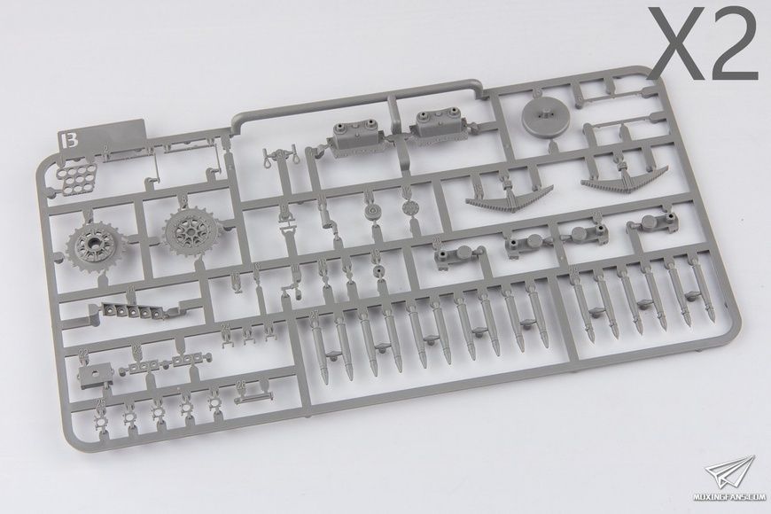 Збірна модель 1/35 Jagdpanzer 38(t) Hetzer ранніх випусків з інтер'єром, Takom 2170