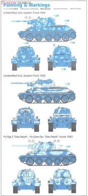 Збірна модель 1/35 Т-34/76 зр. 1942 із штампованою баштою ("Формочка", заводу УЗТМ), Dragon 6487