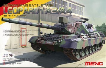 Збірна модель 1/35 Leopard 1 A3/A4, Meng TS-007