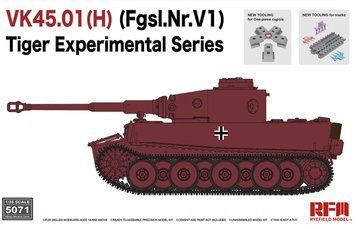 Збірна модель 1/35 VK45.01(H) прототип V1 танка Tiger, RFM RM-5071