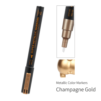 Суперметалічний маркер - Золотий шампанський (Champagne Gold), DSPIAE MKS-03