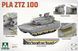Збірна модель 1/35 ZTZ 100 китайський основний бойовий танк, Takom 2222