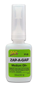 Клей цианоакрилатний середньої густини Zap-A-Gap PT-03 Medium CA+ (14,1 г)