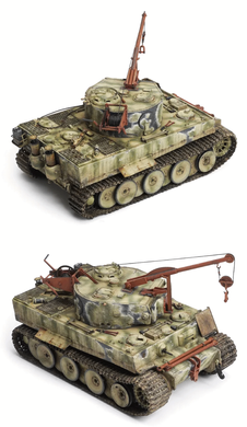 Накатчики для циммериту в 1/35 - широкі горизонтальні лінії шириною 4.5 мм (5 шт), Galaxy Tools T09B22