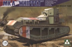 Takom 2025 1/35 Medium Mark A Whippet британський танк