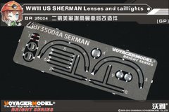Лінзи і задні ліхтарі для Sherman (GP) 1/35 Voyager Model BR35004