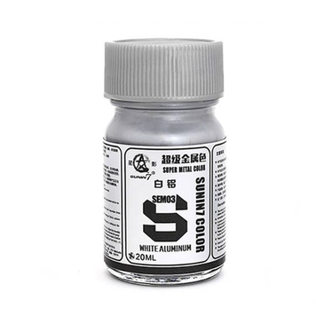 Супер металік - білий алюміній (White Aluminum), Sunin7 SEM03 (20 мл)