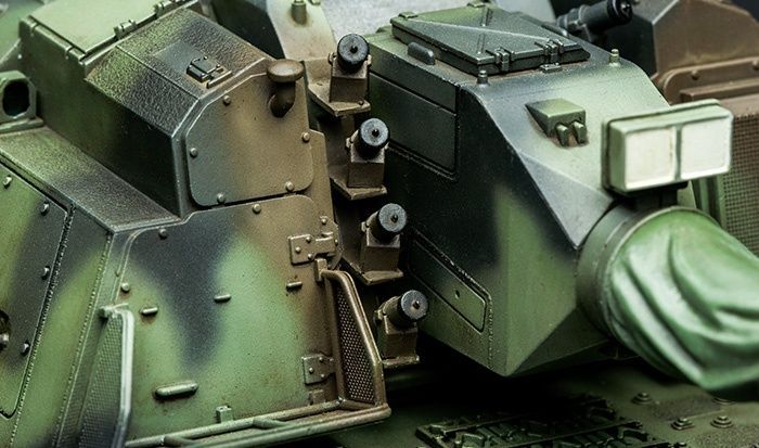 Збірна модель 1/35 Panzerhaubitze 2000 155-мм самохідна гармата-гаубиця, Meng TS-012