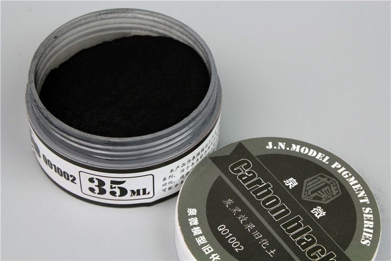Пігмент чорна сажа (Carbon Black), QW Model Q01002 (35 мл)