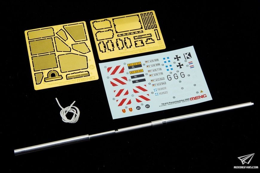 Збірна модель 1/35 Panzerhaubitze 2000 155-мм самохідна гармата-гаубиця, Meng TS-012