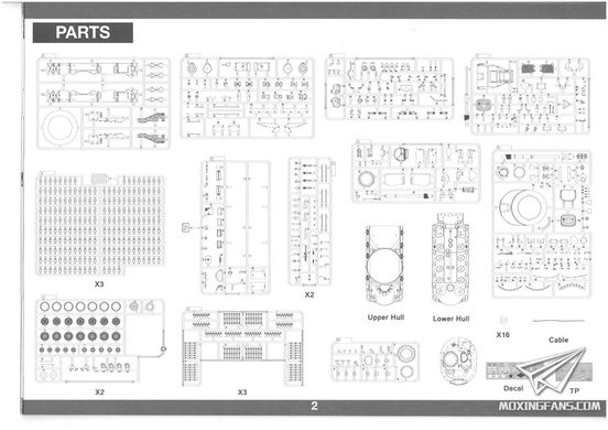 Збірна модель 1/35 M48A3 Mod. B Patton, Takom 2162