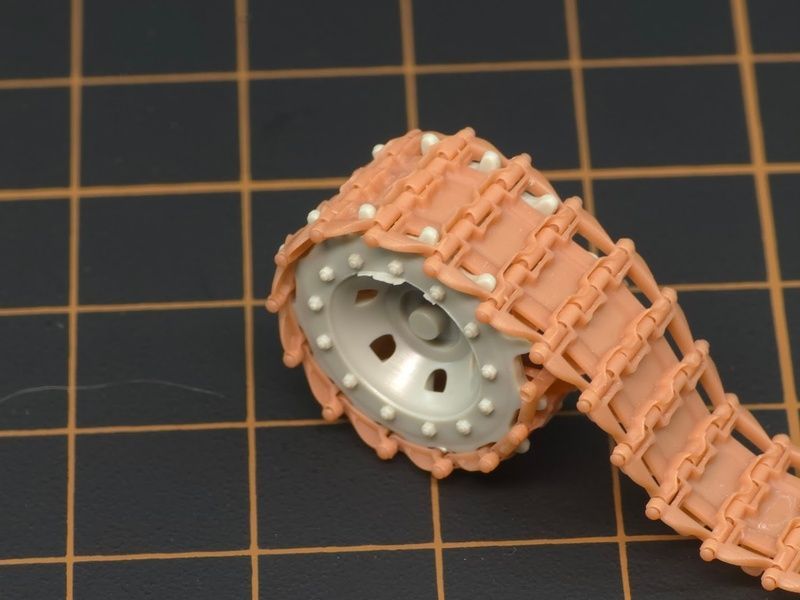 Набір робочих гусениць для ПТ-76, БТР-50, АСУ-85 в 1/35 (3D друк), Panzershop 35T025